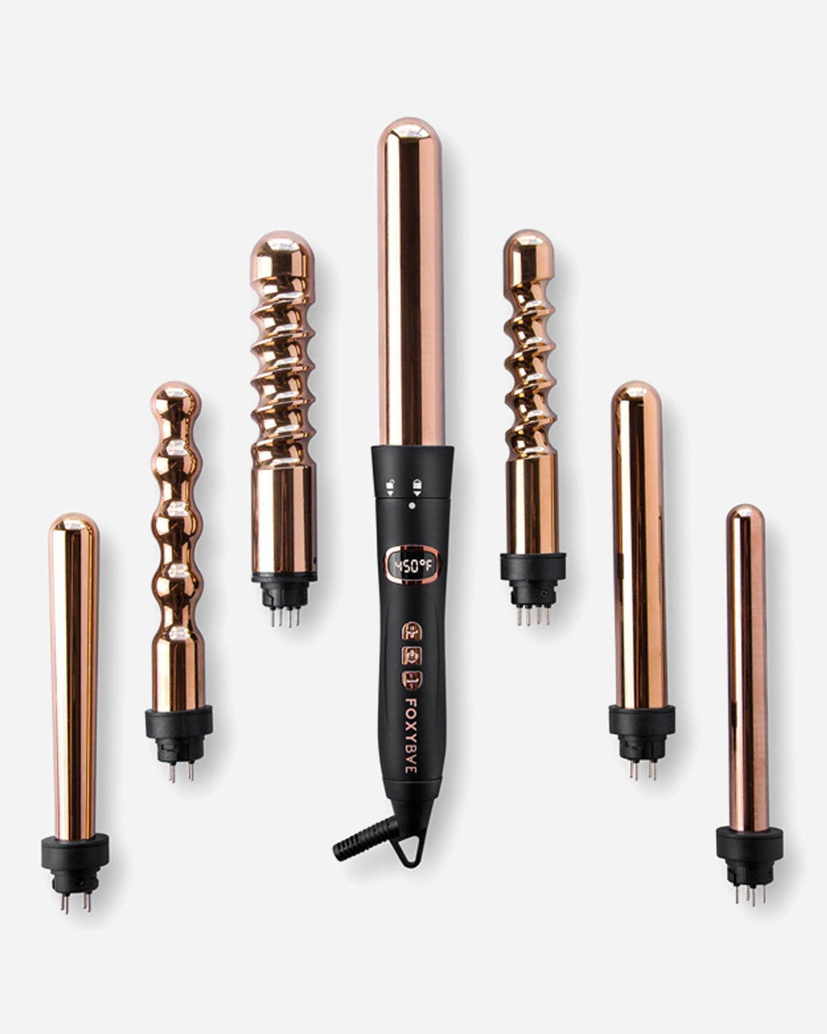 Rose Gold 7 in 1 Curling Wand V94445