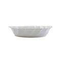Stone White Ruffle Handled Oval Baker I776283