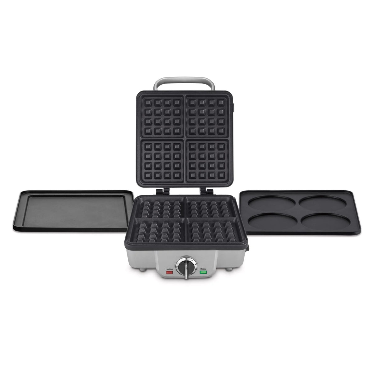 Belgian Waffle Maker with Pancake Plates O56619