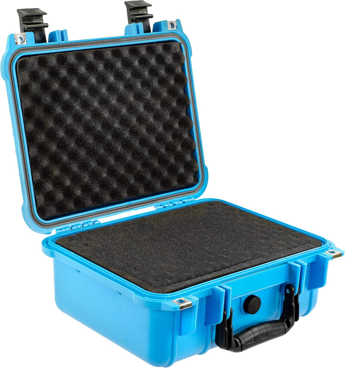 Hard Camera Case Water & Shock Proof with Foam Light Blue J438509