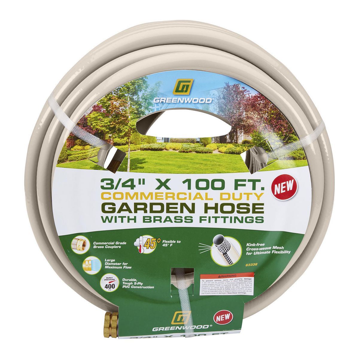 100 ft. x 3/4 in. Garden Hose H919