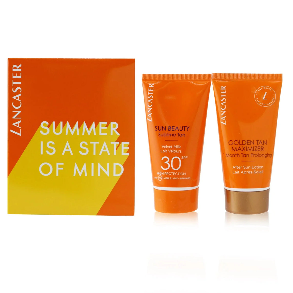 Sun Beauty Sublime Tan Velvet Milk SPF 30 and Golden Tan Maximizer After Sun Lotion 2pcs V87212