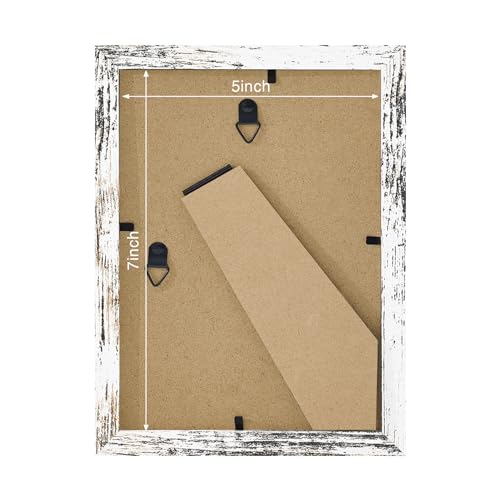 Black 5x7 Picture Frames Set of 9 X4348