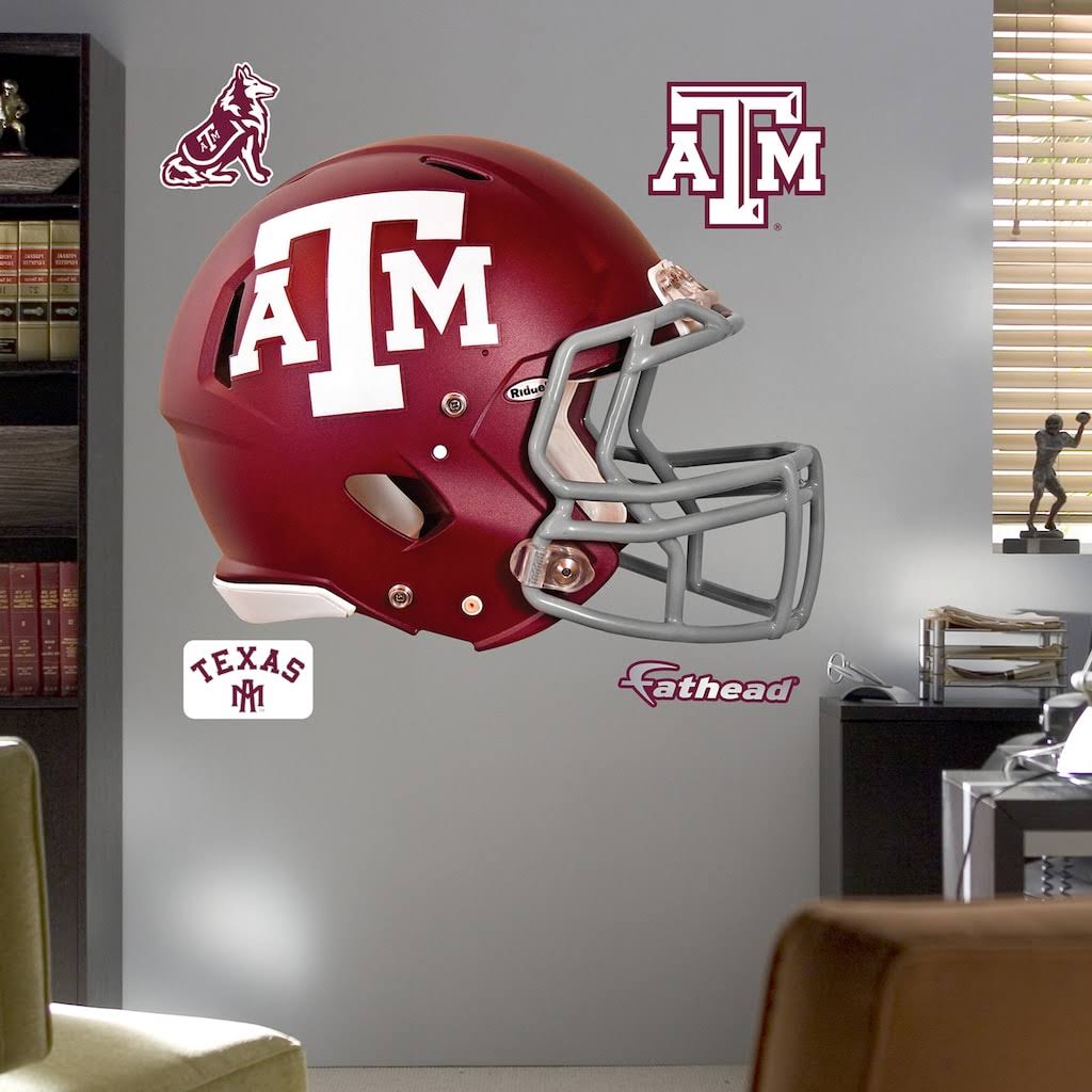 Giant Removable Helmet Wall Decal F4006