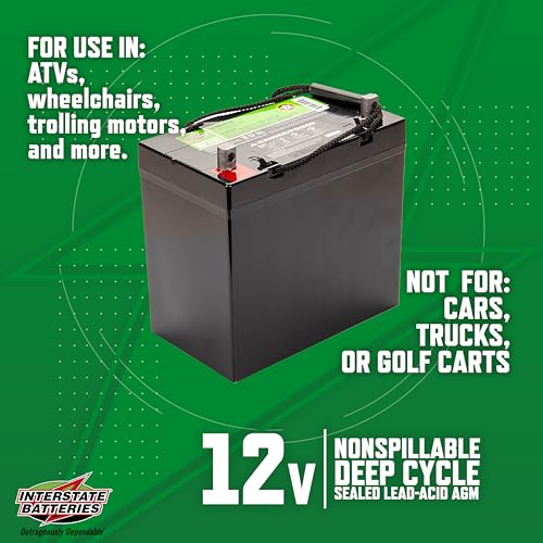 12V 35AH Sealed Lead Acid AGM Deep Cycle Battery X7943