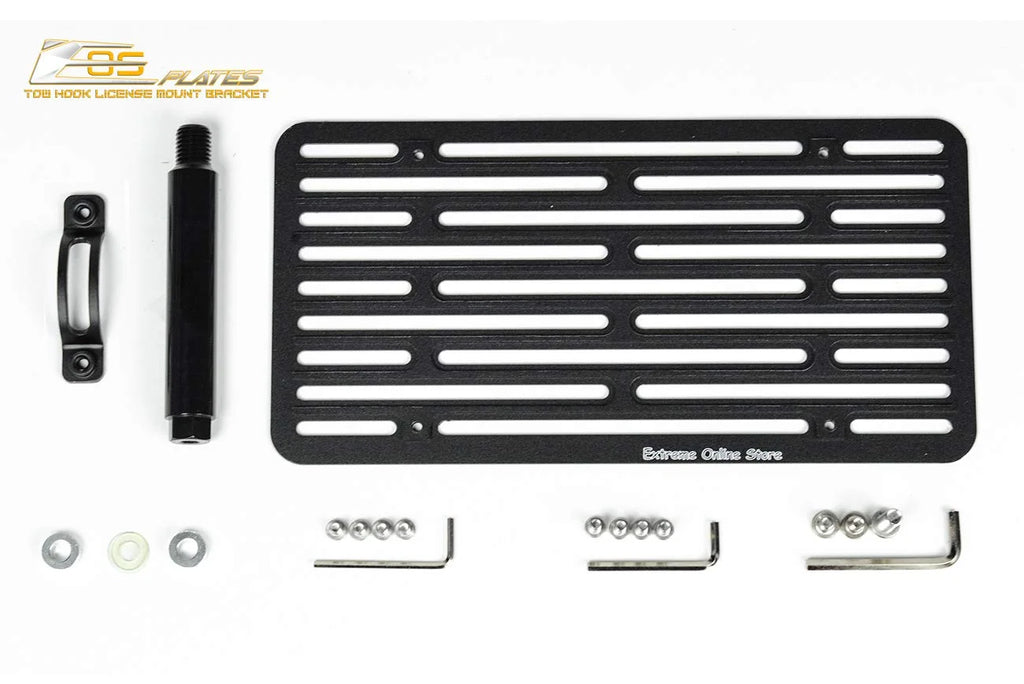 Tow Hook License Plate Relocator Mount Bracket V45487