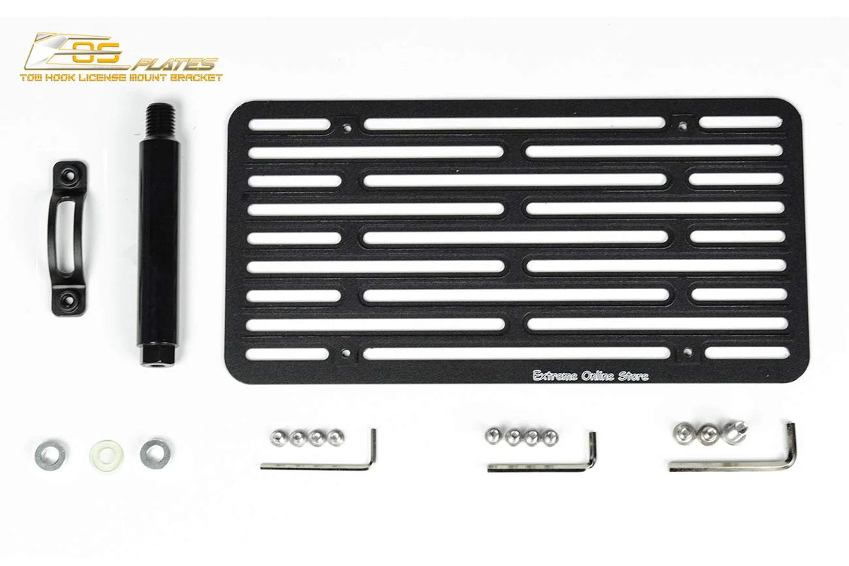 Tow Hook License Plate Relocator Mount Bracket V45487