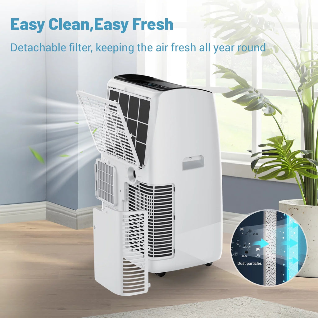 14000 BTU Portable Air Conditioner with Dehumidifier and Cooling Fan U682