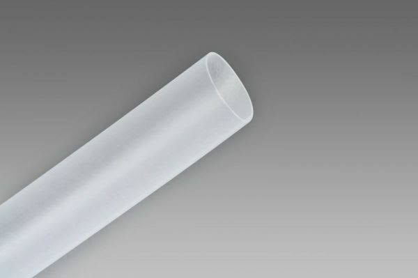 Clear 250 Pcs Heat Shrink Tubing, 48 in Length Y561