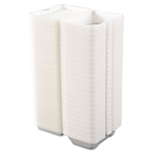 White Foam Hinged Lid Container U888063