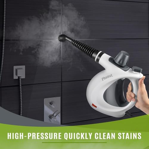 Pressurized Handheld Multi-Surface Natural Steam Cleaner with 12 pcs Accessories W243