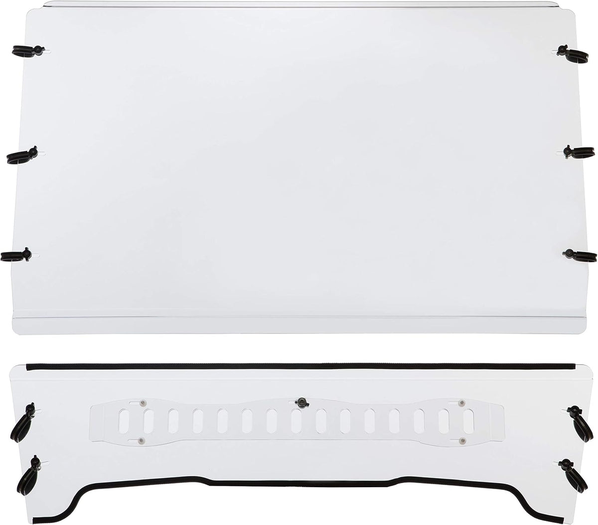 Front Vented Scratch Resistant Windshield X3422