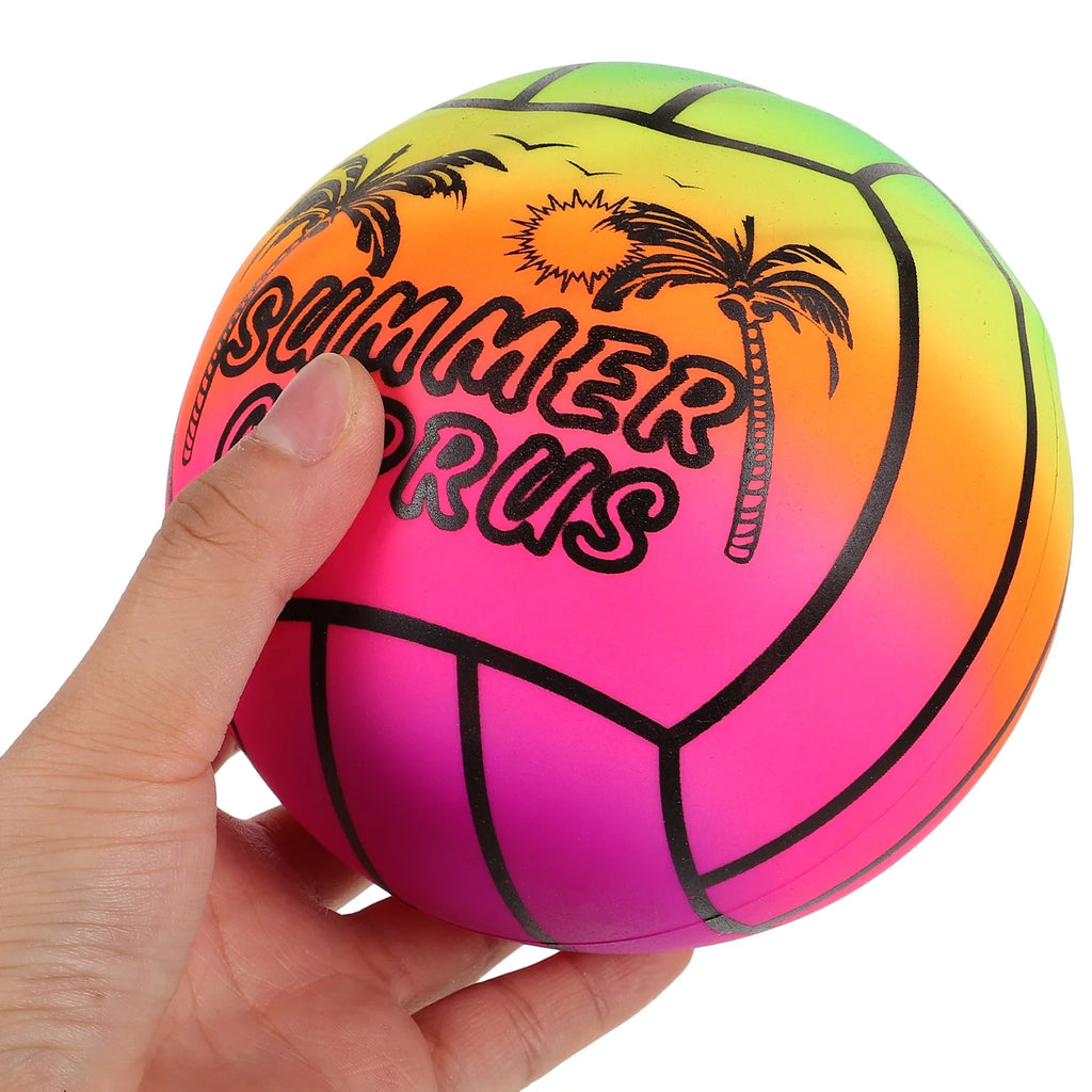 Inflatable Rainbow Volleyball Beach Ball Z91076