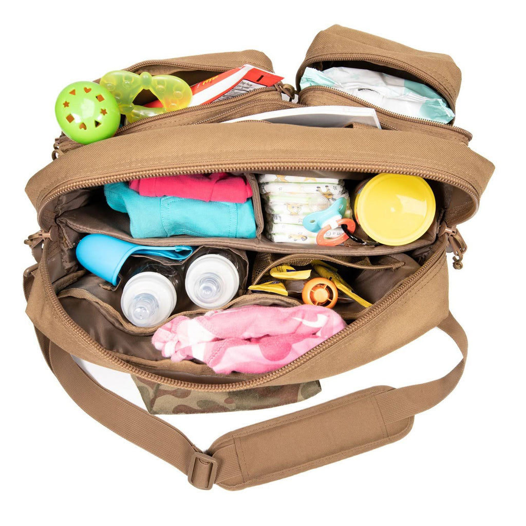Coyote Brown Diaper Bag with Changing Mat Y327052