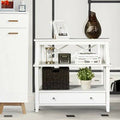 2 Drawer End Table with Storage D650491