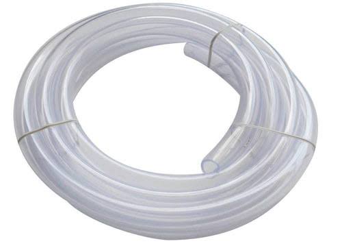 Clear Non-Absorbing PVC Tubing, 7/8 inch Inner Diameter, 10 ft Y608876