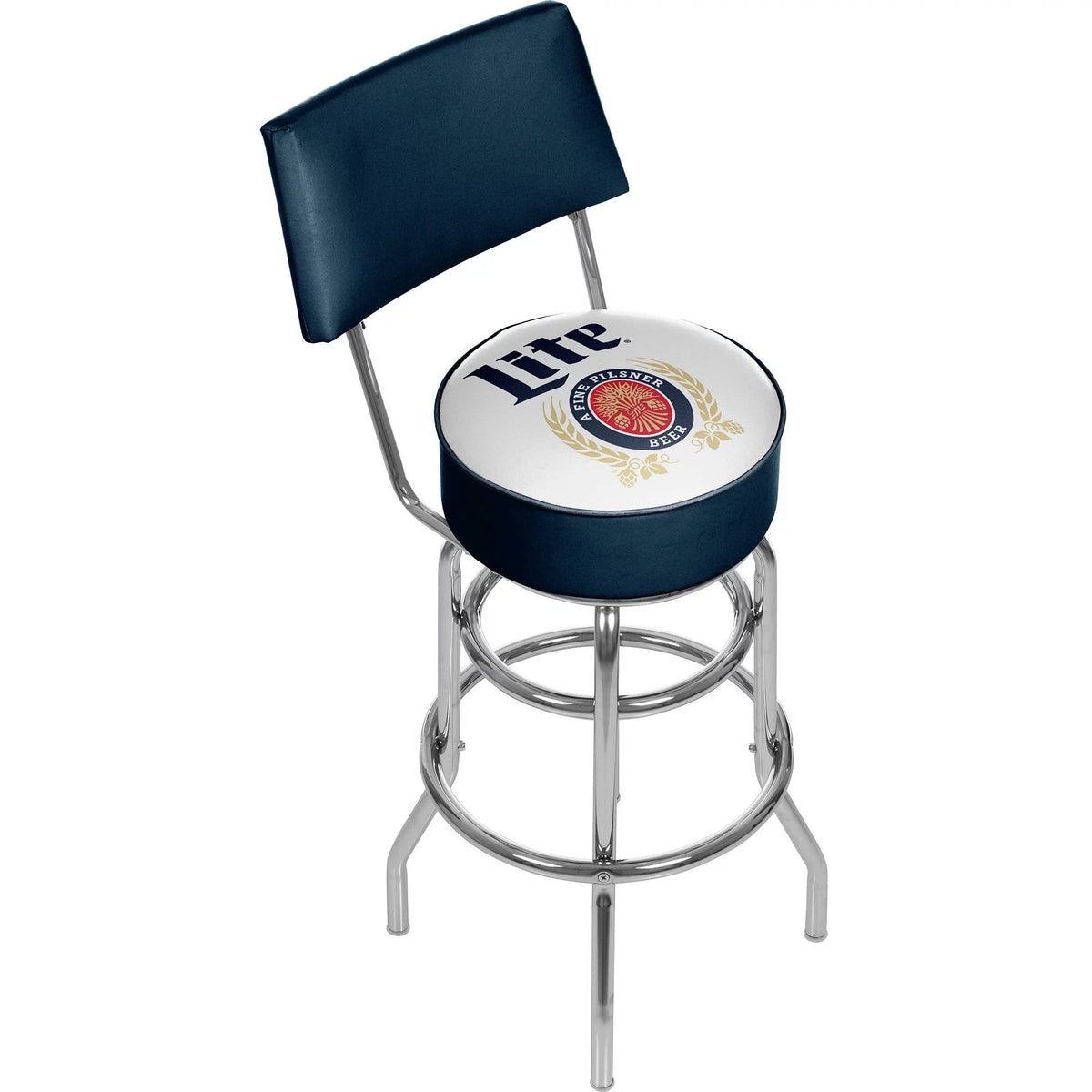 Swivel Bar Stool with Back N422727