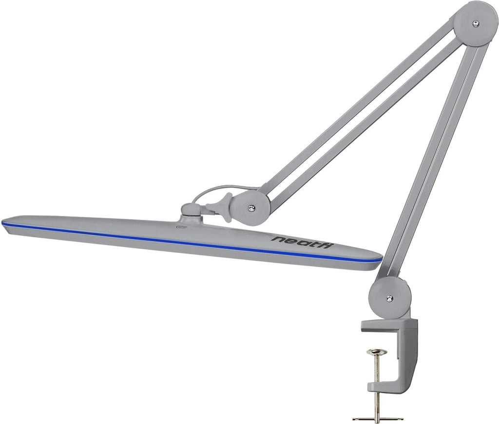 White LED Task Lamp with Clamp, 24W, 23 Inches M495330