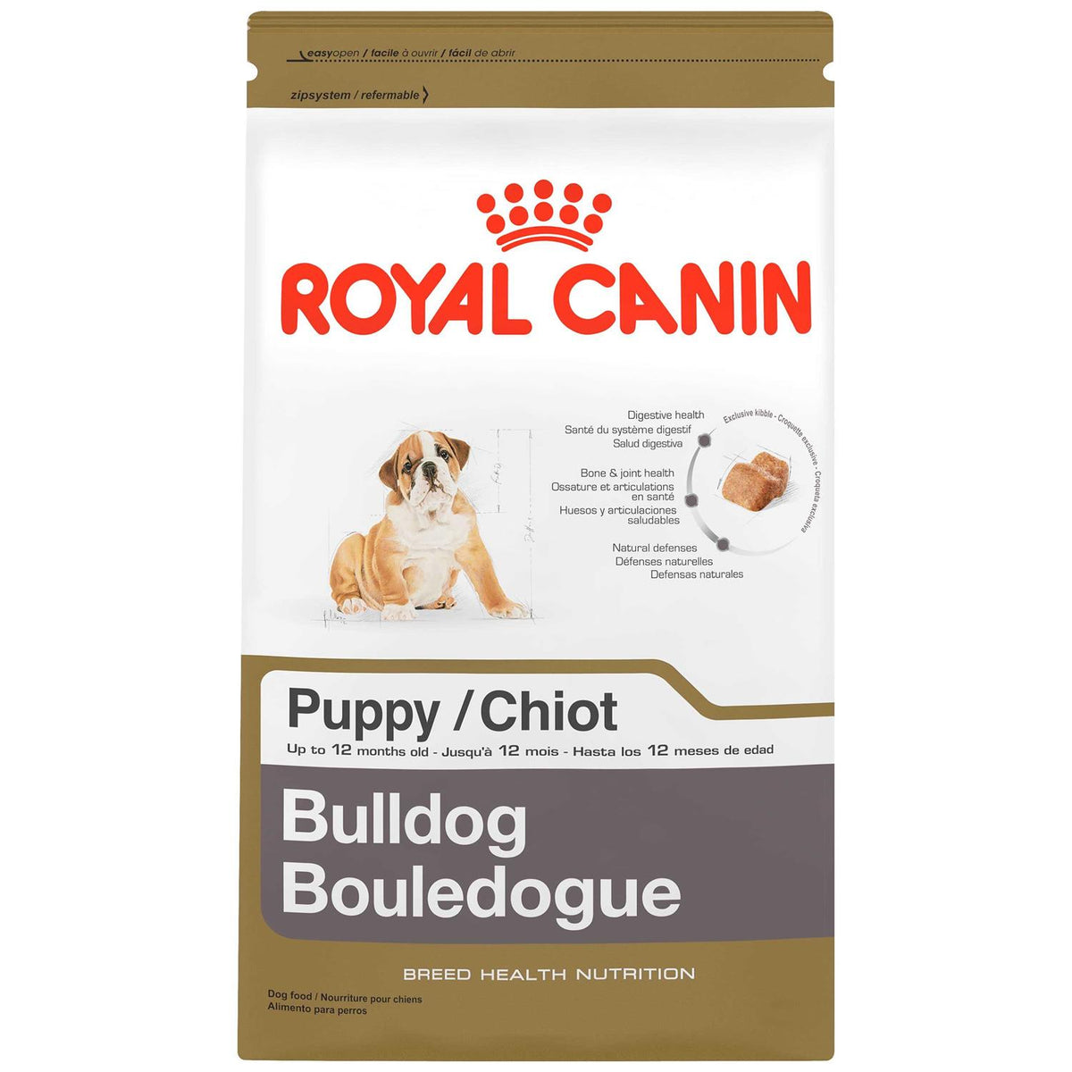Bulldog Puppy Dry Dog Food T9805