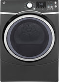 Gray Electric Dryer with Steam D5005
