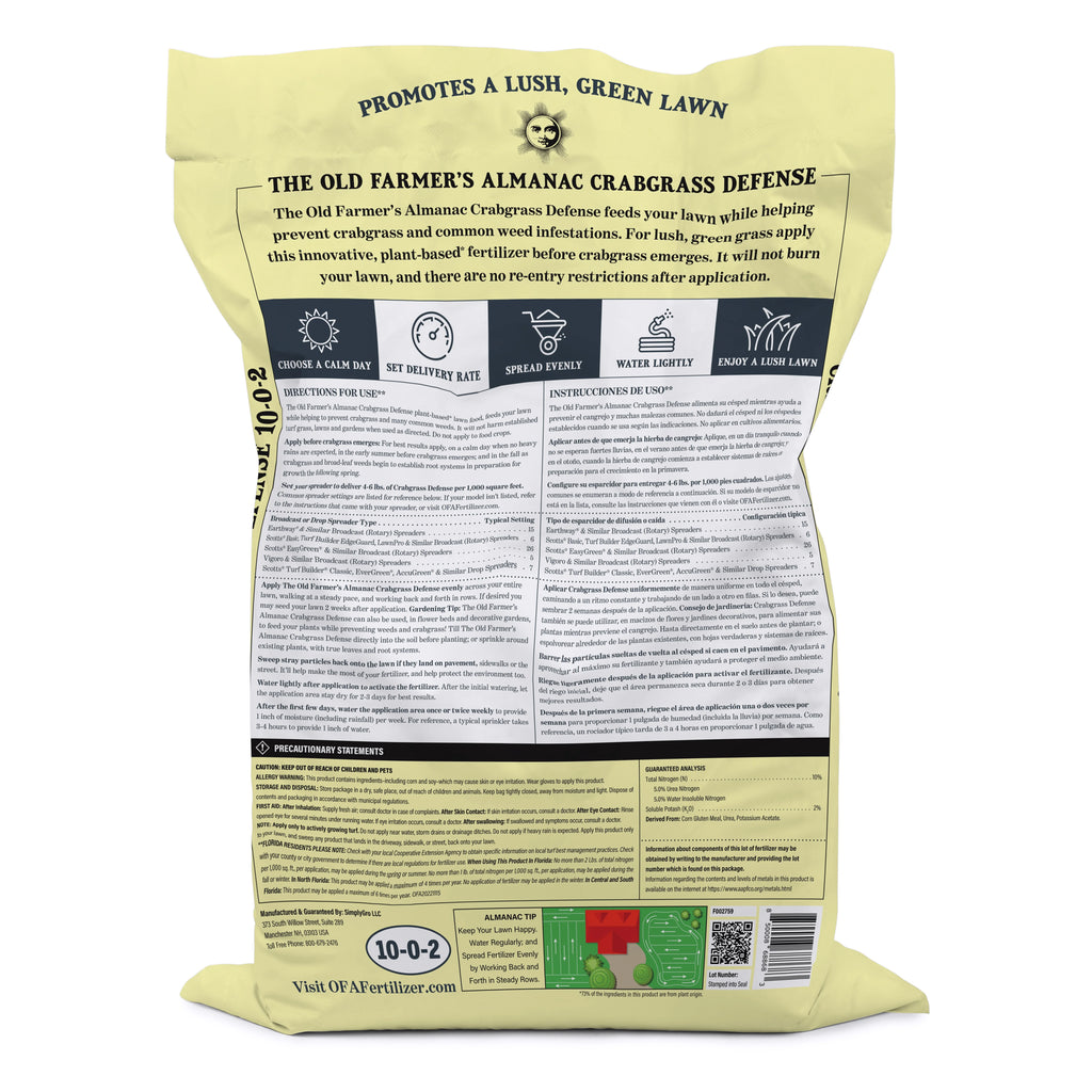 10-0-2 Granular Fertilizer 15 lbs G8365