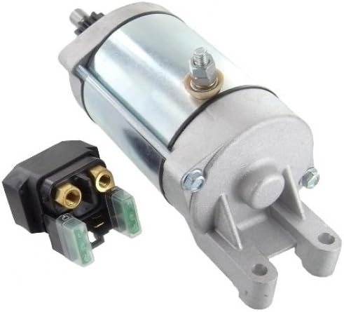 Starter & Solenoid Relay Replacement for Yamaha YFM660 Raptor ATV, Pack of 2 H661