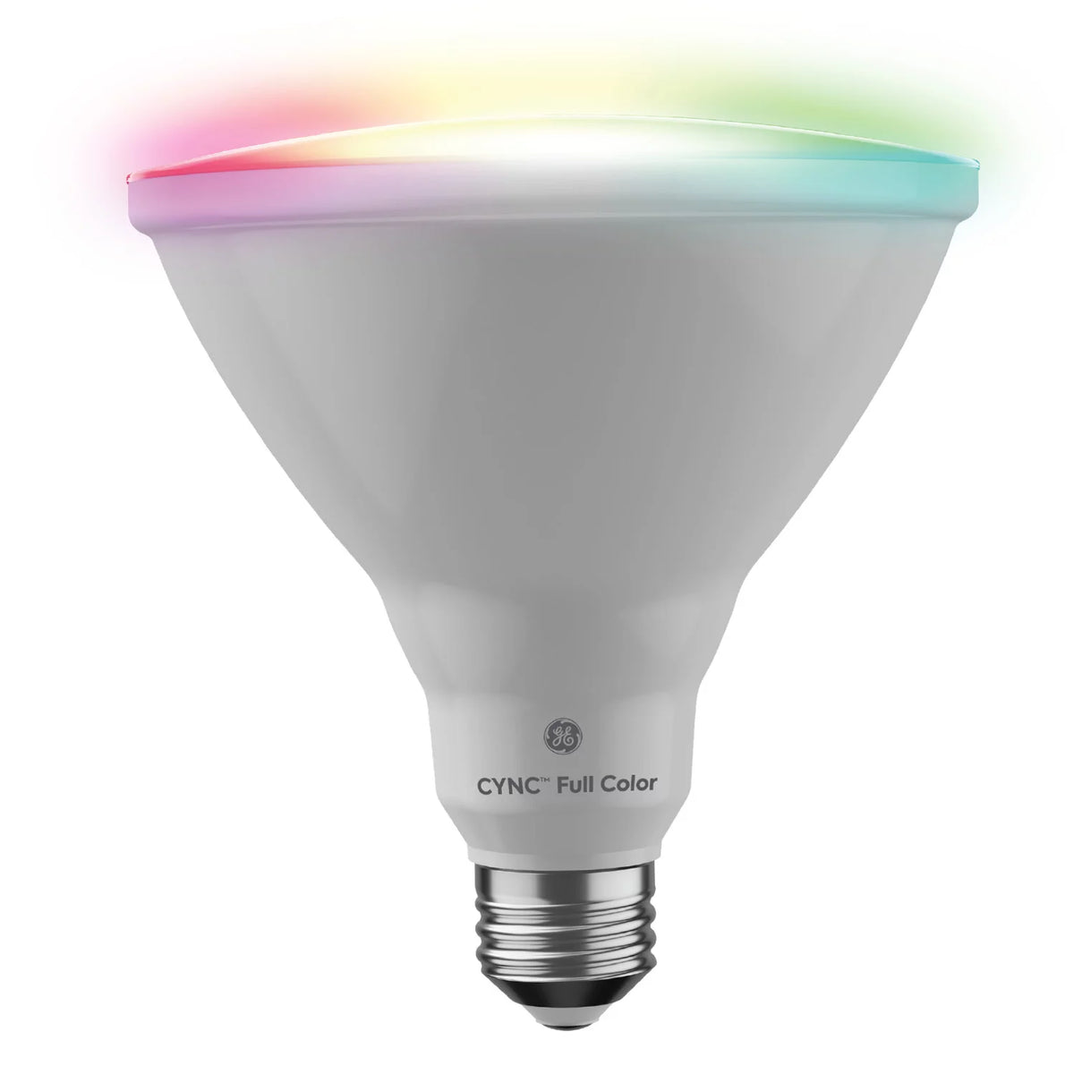 Smart Outdoor Floodlight, Full Color, Bluetooth and Wi-Fi Enabled, Dimmable (2 Pack) L67891