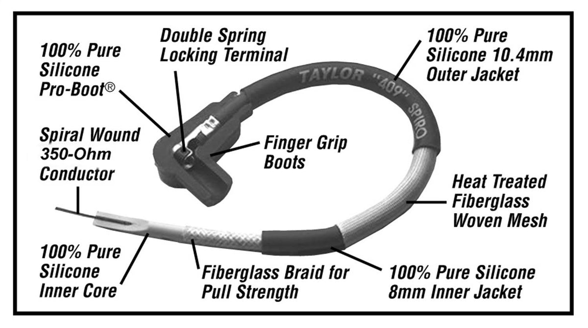 10.4mm Ignition Wire Set B735779