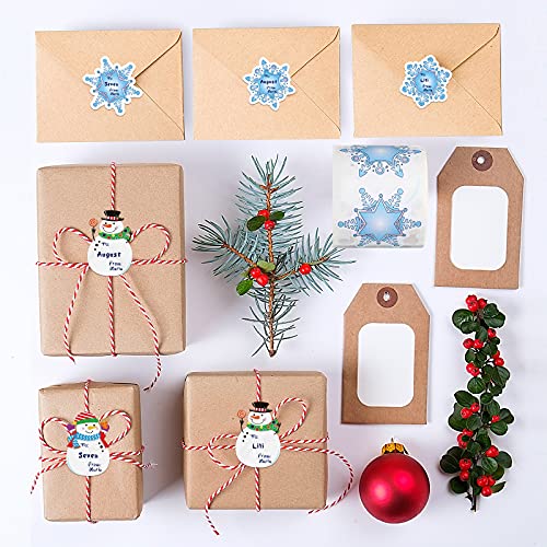300 Pcs Christmas Stickers Self Adhesive Roll Stickers V24495