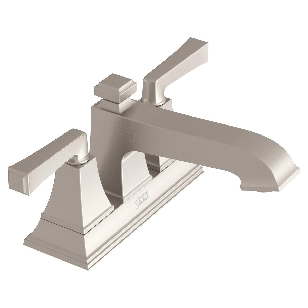 Centerset Bathroom Faucet with Brushed Nickel I6260