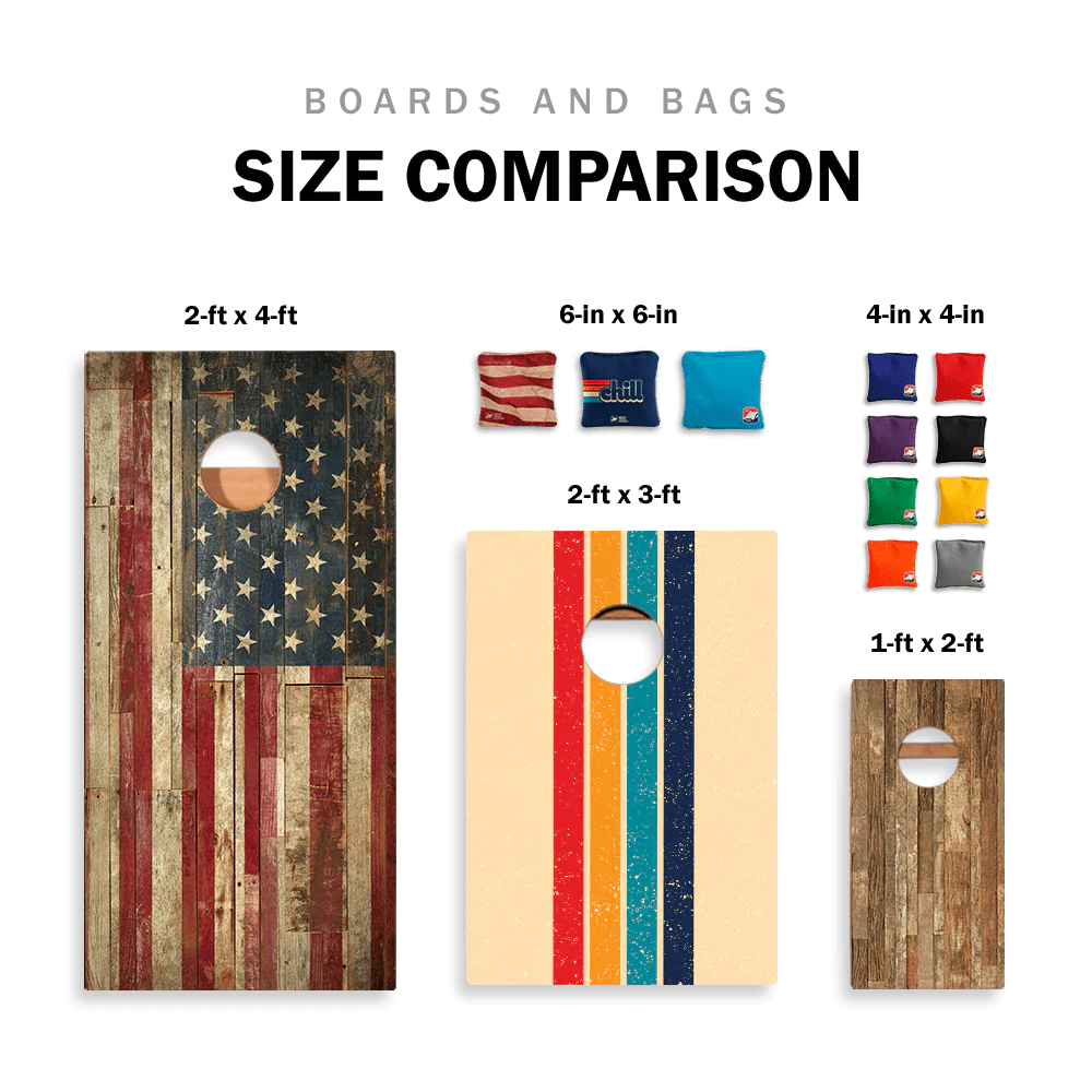 6-in Dual-Sided Cornhole Bags X9736