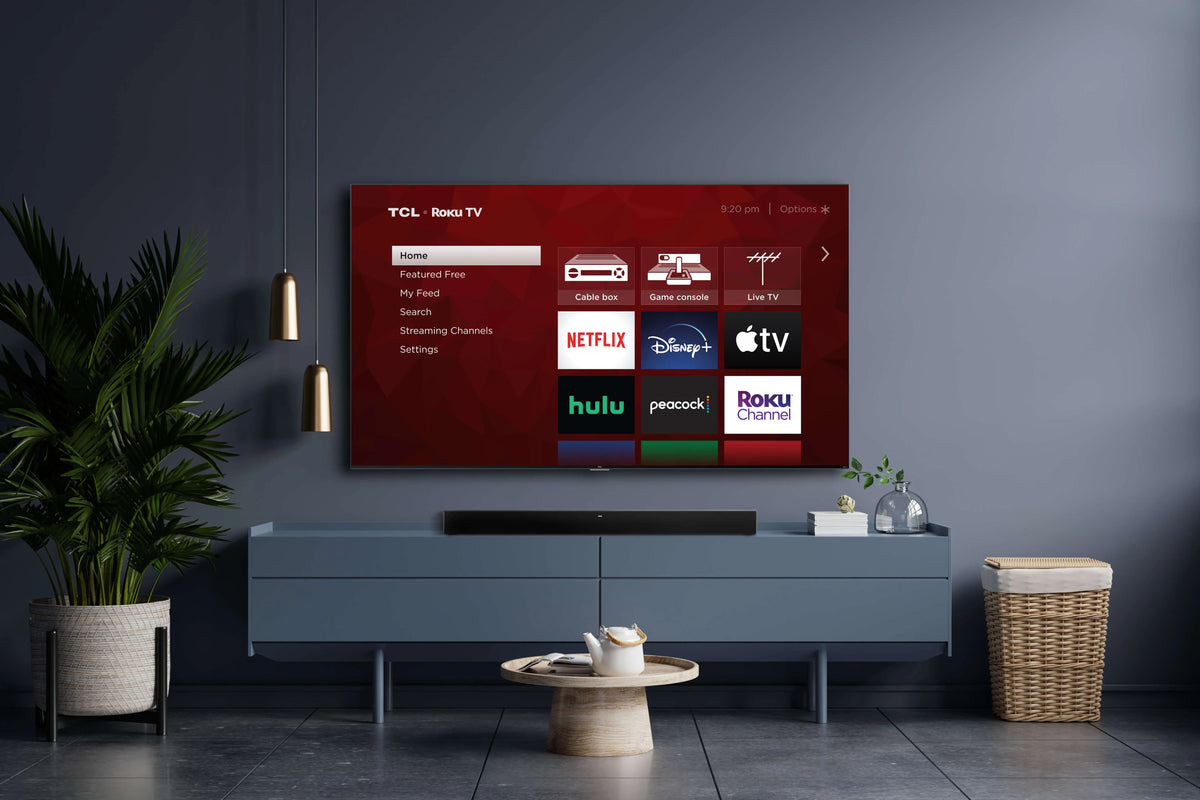 Black 2.0 Channel Sound Bar B477