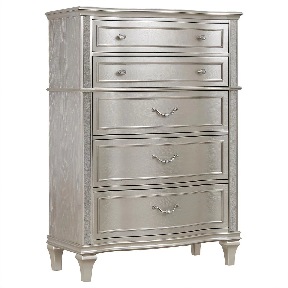 5-piece Wood Eastern King Bedroom Set Y668