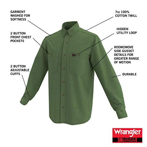 Logger Twill Long Sleeve Workshirt S66352