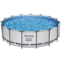 15' x 48" Prismatic Stone Above Ground Pool Set L2343