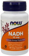 NADH with Ribose 10 mg 60 Vcaps Pack of 4 G177
