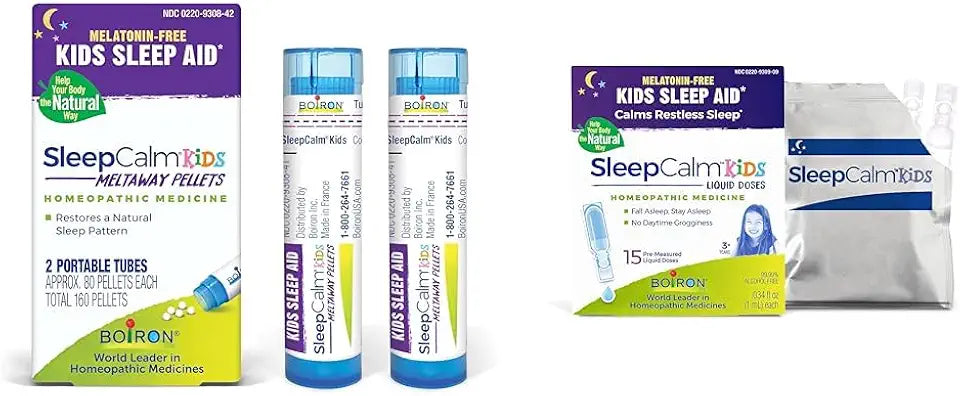Sleep Aid Meltaway Pellets 160 Count & Liquid Doses 15 Count M7722
