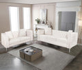 Beige Velvet Sofa and Loveseat Set G299