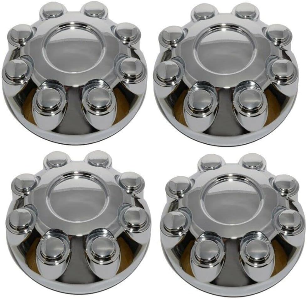 Chrome Wheel Hub Center Cap Set G256434
