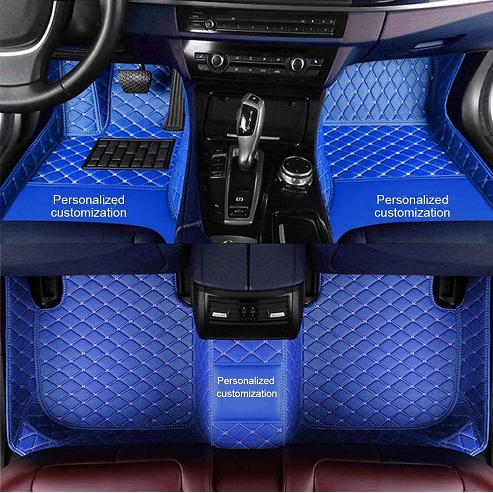 Red Waterproof Non-Slip Full Coverage Car Floor Mats M48524