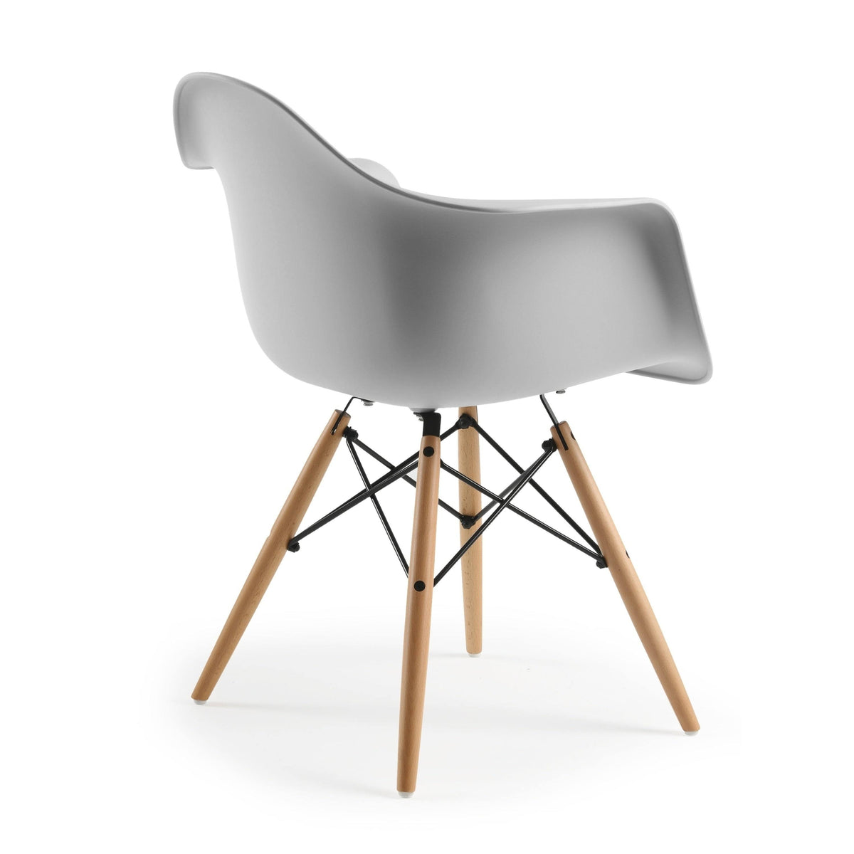 White Arm Chair J2365