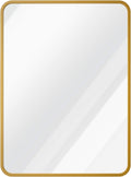 24 x 36 Inch Gold Wall-Mounted Mirror R664120
