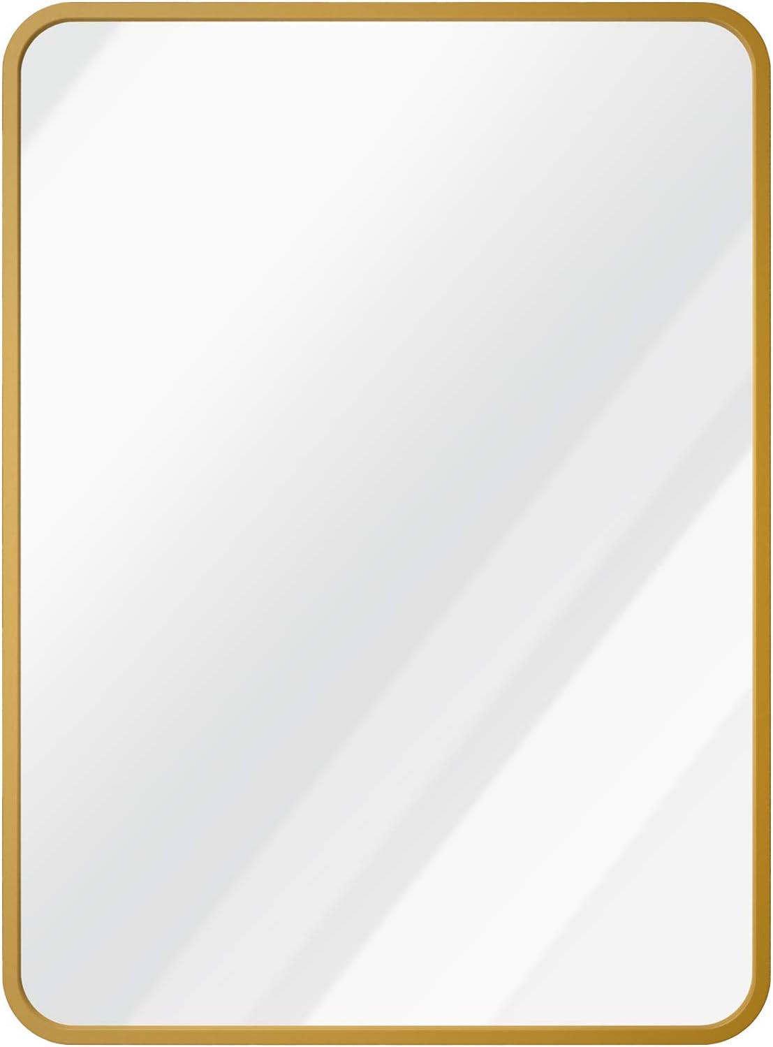 24 x 36 Inch Gold Wall-Mounted Mirror R664120