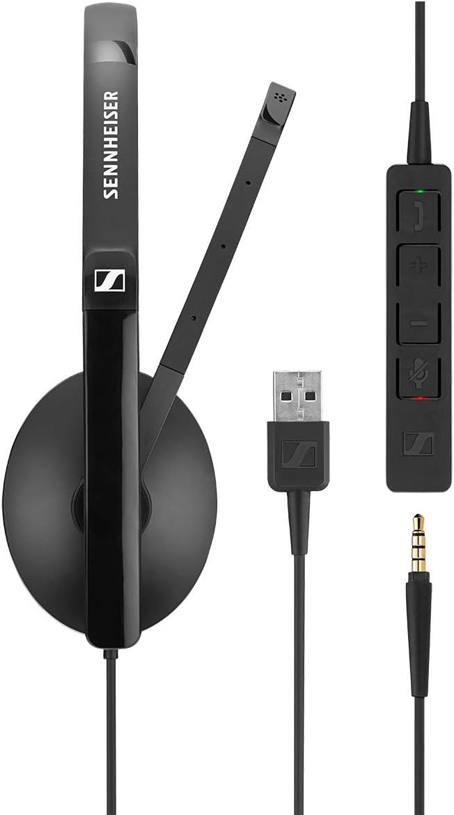 Double-Sided Binaural Headset with Noise-Cancelling Microphone H467899