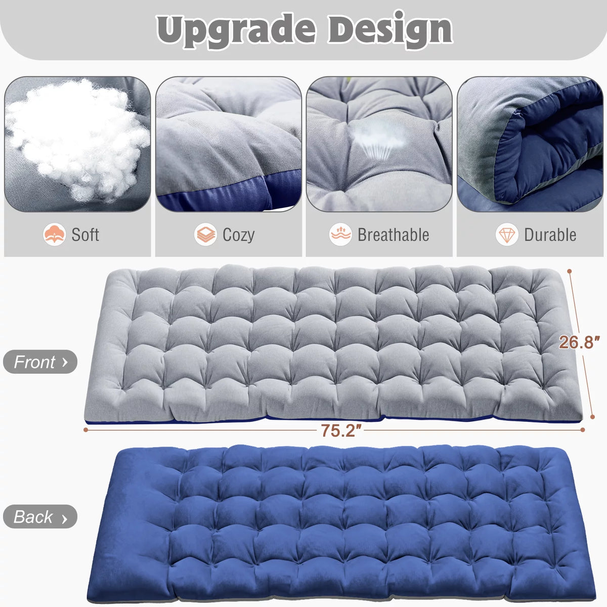 Folding Camping Cot Bed H5820