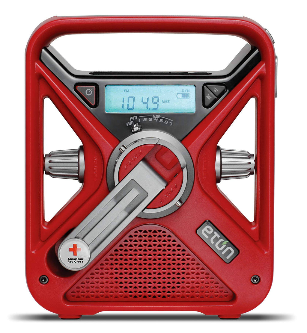 Hand Crank NOAA AM/FM Weather Alert Radio with Smartphone Charger T651