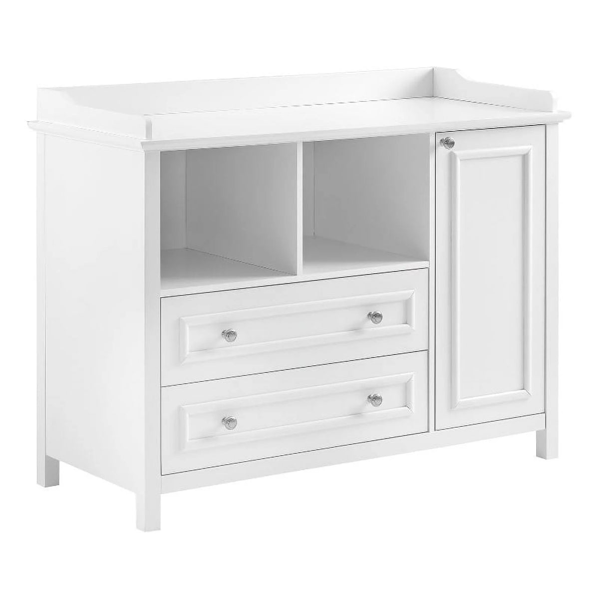 46" 2-Drawer 1-Cabinet Children's Wood Dresser J63596
