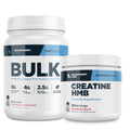 Pre-Workout Powder (30 Servings, Strawberry Lemonade) & Creatine HMB (30 Servings, Hawaiian Splash) E96446