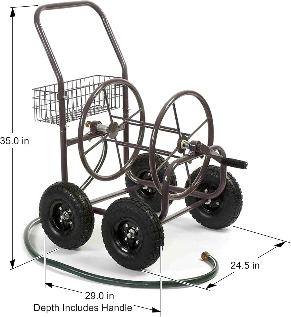 4 Wheel Garden Hose Reel Cart G172