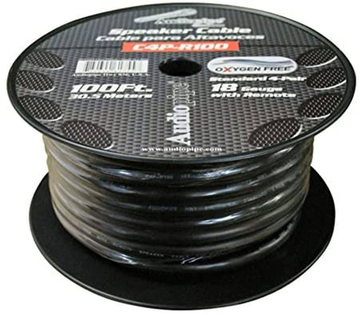 Speed Cable 100' 9 Wire 4pr. SPKRS + Remote P257024